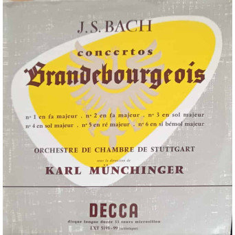 Concertos Brandebourgeois. SET 2 DISCURI VINIL