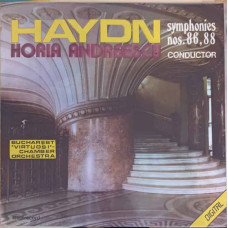 Conductor Horia Andreescu: SIMFONIA NR 86 IN RE MAJOR, SIMFONIA NR 88 IN SOL MAJOR