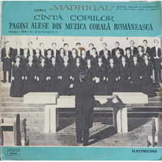 Corul „Madrigal” Canta Copiilor Pagini Alese Din Muzica Corala Romaneasca
