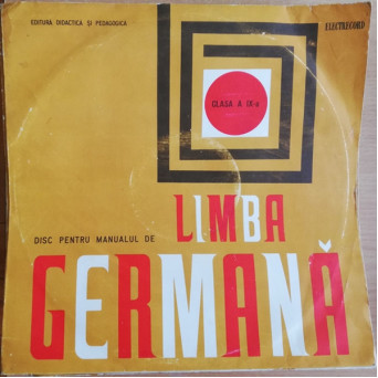 DISC PENTRU MANUALUL DE LIMBA GERMANA CLASA A IX-A