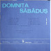 DOMNITA SABADUS