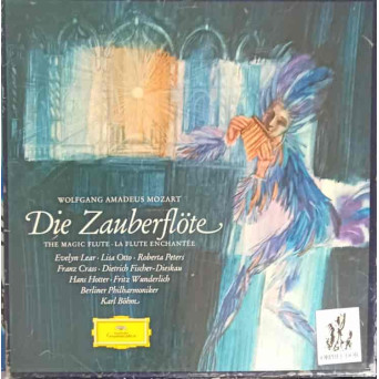 Die Zauberflote, The Magic Flute, La Flute Enchantee. SETBOX 3 DISCURI VINIL