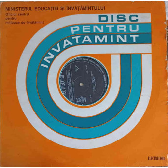 Disc Pentru Manualul De Limba Romană Clasa A II-a (Editia 1979)
