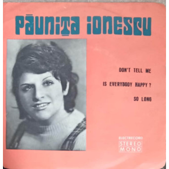 Don't Tell Me. Is Everybody Happy? So Long