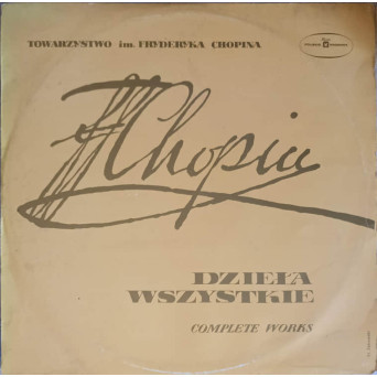 Dziela Wszystkie (Complete Works) - Walce, Valses