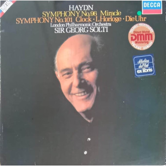 Haydn Symphony No.96 Miracle. Symphony No. 101 Clock. L'Horloge. Die Uhr