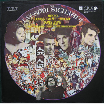I VESPRI SICILIANI. SETBOX 4 DISCURI VINIL