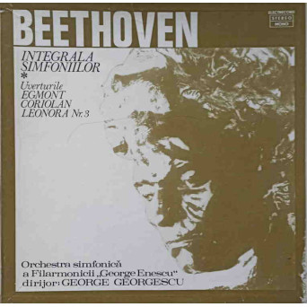 INTEGRALA SIMFONIILOR. UVERTURILE EGMONT, CORIOLAN, LEONORA NR.3. BOX SET 8 DISCURI VINIL