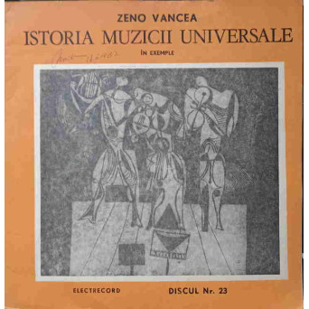 ISTORIA MUZICII UNIVERSALE IN EXEMPLE. DISCUL NR. 23 DEBUSSY-RAVEL