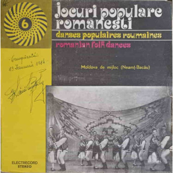 JOCURI POPULARE ROMANESTI. MOLDOVA DE MIJLOC (NEAMT-BACAU)