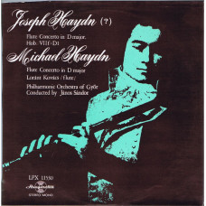 JOSEPH HAYDN FLUTE CONCERTO IN D MAJOR HOB. VIIF:D1. MICHAEL HAYDN FLUTE CONCERTO IN D MAJOR