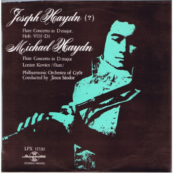 JOSEPH HAYDN FLUTE CONCERTO IN D MAJOR HOB. VIIF:D1. MICHAEL HAYDN FLUTE CONCERTO IN D MAJOR