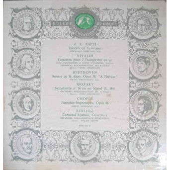 J.S. Bach, Vivaldi, Beethoven, Mozart, Chopin, Berlioz