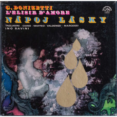 L'ELISIR D'AMORE. NAPOJ LASKY. SETBOX 3 DISCURI VINIL
