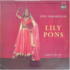 LILY PONS: LUCIE DE LAMMERMOOR ETC.