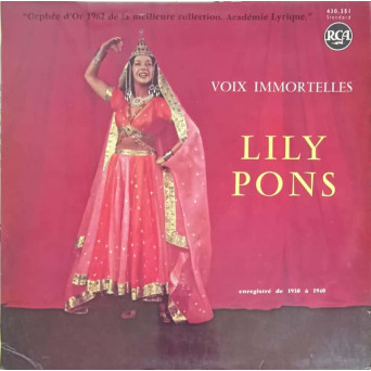 LILY PONS: LUCIE DE LAMMERMOOR ETC.