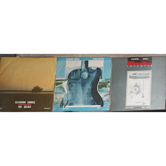LOT 3 DISCURI VINIL ALEXANDRU ANDRIES: TREI OGLINZI, DESPRE DISTANTE, INTERZIS