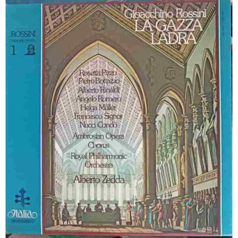 La Gazza Ladra. SETBOX 4 DISCURI VINIL
