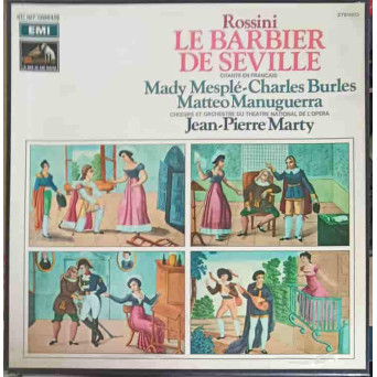 Le Barbier de Seville. SETBOX 3 DISCURI VINIL
