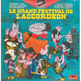 Le Grand Festival De L'accordeon. SET 2 DISCURI VINIL