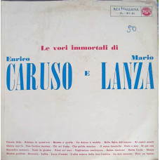 Le Voci Immortali Di Enrico Caruso E Mario Lanza. SET 2 DISCURI VINIL