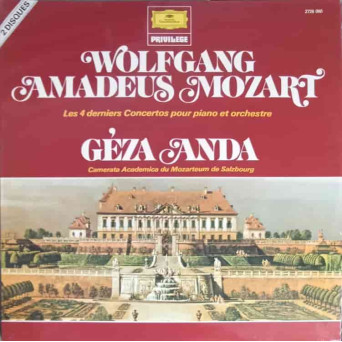 Les 4 Derniers Concertos Pour Piano Et Orchestre SET 2 DISCURI VINIL