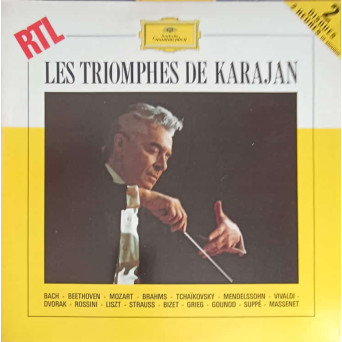 Les Triomphes De Karajan. SET 2 DISCURI VINIL