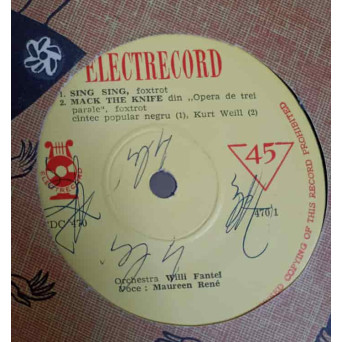 MAUREEN RENE: SING SING, TWISTING ME ETC.