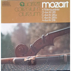 Mozart, 4 Flötenquartette, D-dur Kv 285, G-dur Kv 285a, C-dur Kv 285b, A-dur Kv 298