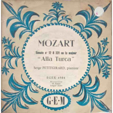 Mozart Sonate nr. 12 K 331 en la majeur Alla Turca