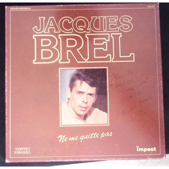 NE ME QUITTE PAS. SETBOX 3 DISCURI VINIL