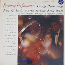 Premiere Performance! George Byron Sings New & Rediscovered Jerome Kern Songs