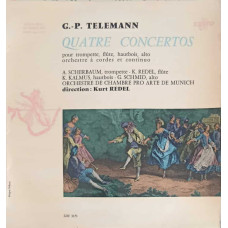 Quatre Concertos Pour Trompette, Flute, Hautbois, Alto
