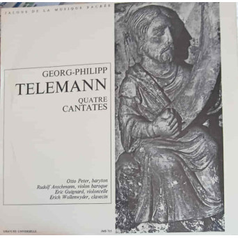 Quatre cantates: Otto Peter, Rudolf Anschmann, Eric Guignard, Erich Wollenwyder