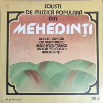 SOLISTI DE MUZICA POPULARA DIN MEHEDINTI