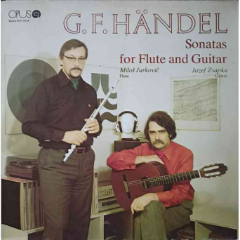 SONATAS FOR FLUTE AND GUITAR. MILOS JURCOVIC - FLUTE. JOZEF ZSAPKA - GUITAR