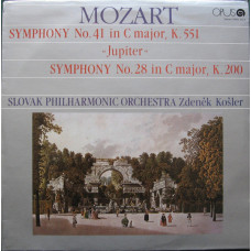 SYMPHONY NO. 41 IN C MAJOR, K. 551 »JUPITER« / SYMPHONY NO. 28 IN C MAJOR, K. 200