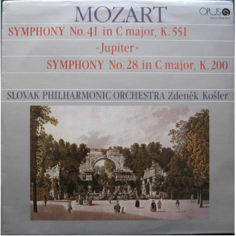 SYMPHONY NO. 41 IN C MAJOR, K. 551 »JUPITER« / SYMPHONY NO. 28 IN C MAJOR, K. 200