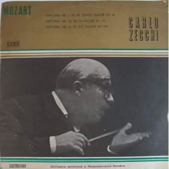 Simfonia Nr. 1 in Mi Bemol Major KV 16. Simfonia Nr. 42 in Fa Major KV 75. Simfonia Nr. 27 in Sol Major KV 199