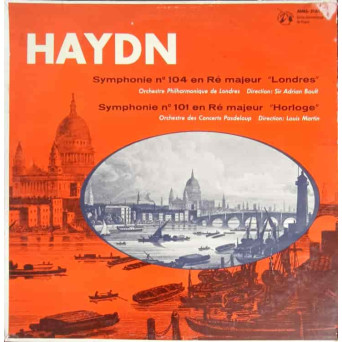 Symphonie No. 104 En Ré Majeur Londres, Symphonie No.101 En Ré Majeur Horloge