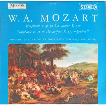 Symphonie No 40 En Sol Mineur K 550. Symphonie No 41 En Do Majeur K 551 Jupiter