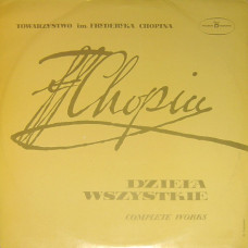 TOWARZYSTWO IM. FRYDERYKA CHOPINA - DZIELA WSZYSTKIE (COMPLETE WORKS) SETBOX 9 DISCURI VINIL