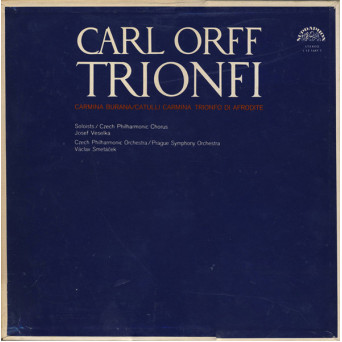 TRIONFI. SETBOX 3 DISCURI VINIL