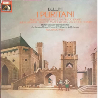Vincenzo Bellini, I Puritani. SETBOX CU 3 DISCURI VINIL