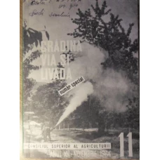 GRADINA, VIA SI LIVADA, REVISTA DE STIINTE SI PRACTICA HORTIVITICOLA, NOIEMBRIE 1964