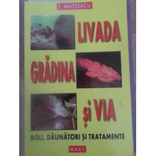 LIVADA, GRADINA SI VIA. BOLI, DAUNATORI SI TRATAMENTE