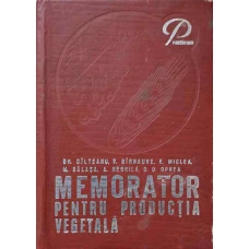 MEMORATOR PENTRU PRODUCTIA VEGETALA