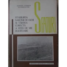STABILIREA SARCINII DE OCHI SI TAIEREA CORECTA A VITEI DE VIE RODITOARE