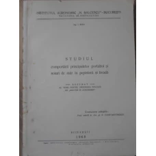 STUDIUL COMPORTARII PRINCIPALELOR PORTALTOI SI SOIURI DE MAR IN PEPINIERA SI LIVADA REZUMAT ALE TEZE