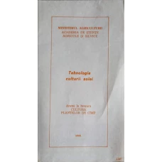 TEHNOLOGIA CULTURII SOIEI